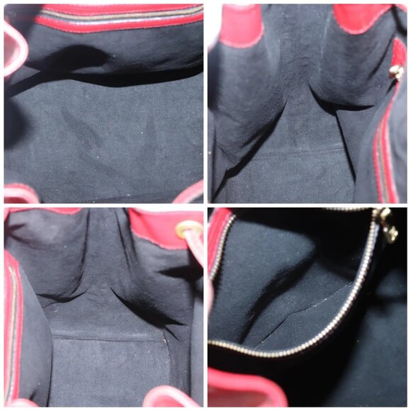 LOUIS VUITTON Epi Noe Shoulder Bag Red M44007 LV Auth 127203 - Picture 15 of 16